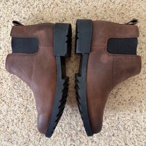 Sorel Waterproof Leather Chelsea Boots